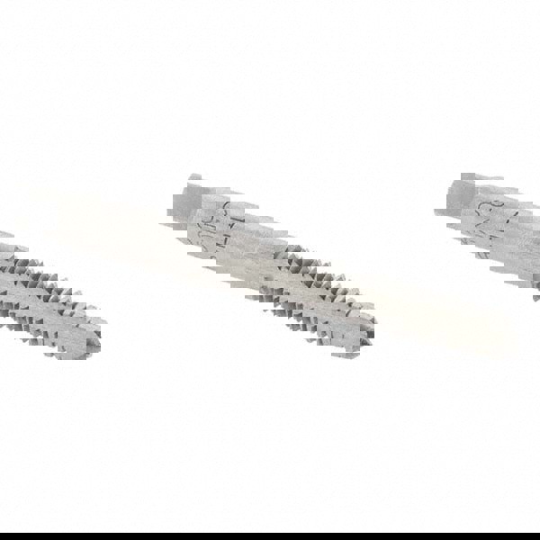 Straight Flute Tap: 1/4-20 UNC, 4 Flutes, Taper, Carbon Steel, Bright/Uncoated